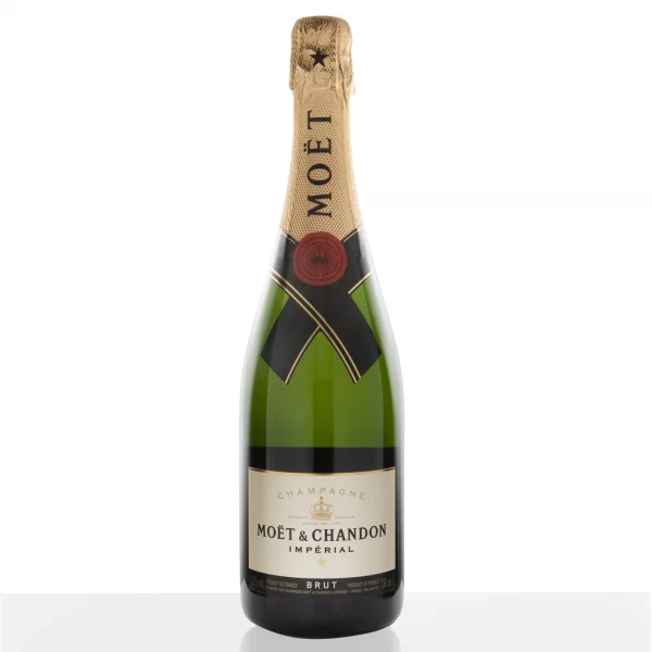 Champagne Moët & Chandon, boisson à partager pour un dîner, réunion, cocktail ou évènement - Jardins d'Épicure traiteur artisanal et écoresponsable qui fait de livraison à Paris et Île de France